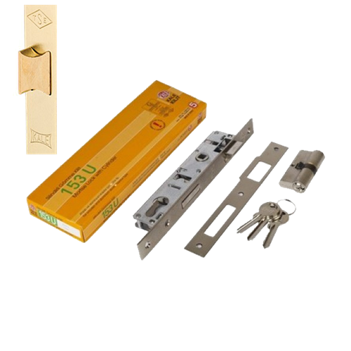 KALE 153 U SİLİNDİRLİ DAİRE KİLİT 20 mm NİKEL